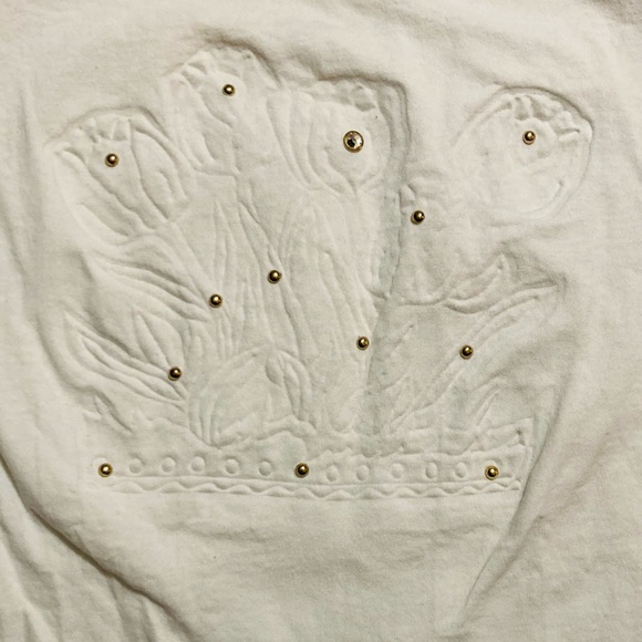 Vintage embroidered rose t-shirt - Picture 2 of 5